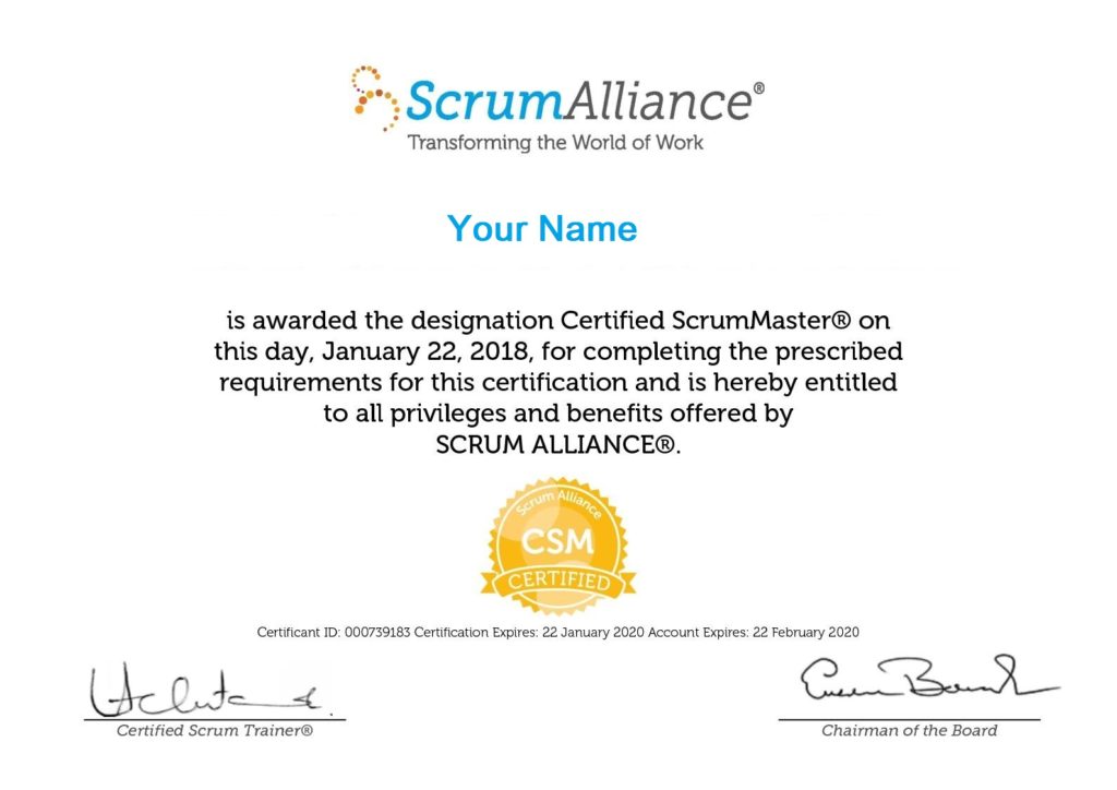 Certified ScrumMaster in Pune Scrum Master Training ScrumMaster