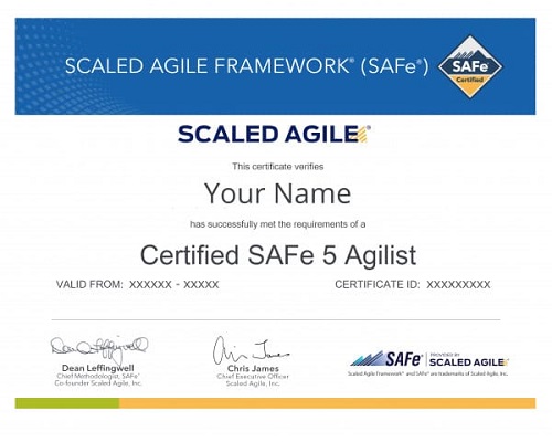 Online SAFe Agilist 5 1 Certification Training In Indore SAFe 5 1